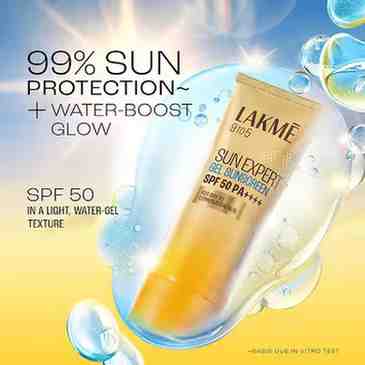 Lakme Sunexpert Gel Sunscreen SPF 50 PA+++ (100 g)